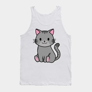 Tabby cat Tank Top